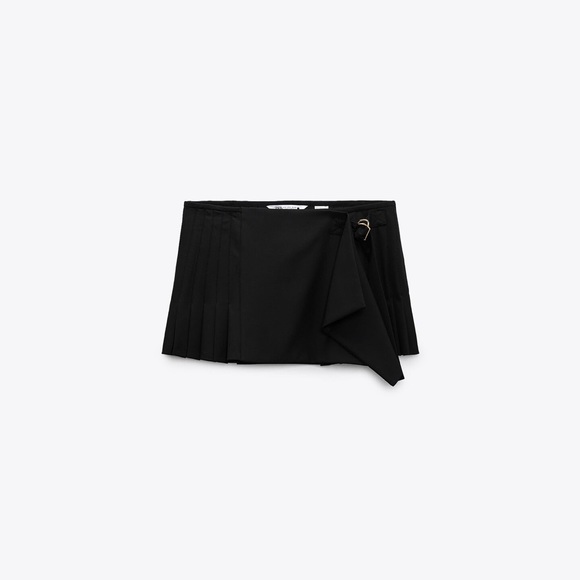 Zara Skirts Zara Pleated Mini Skirt Poshmark